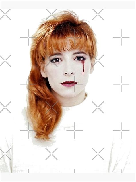People Call Me French Mylene Farmer T For Movie Fans Poster For