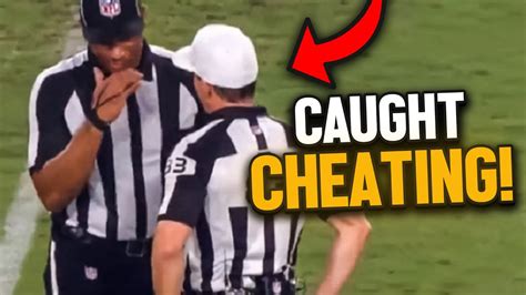 times nfl referees were caught cheating youtube