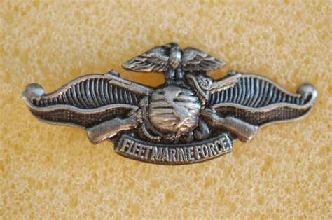 Us Usa Usmc Marine Corps Fleet Marine Force Military Hat Lapel Pin Ebay