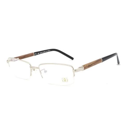Vazrobe Wood Gold Glasses Frame Men Luxury Brand Wooden Eyeglasses For