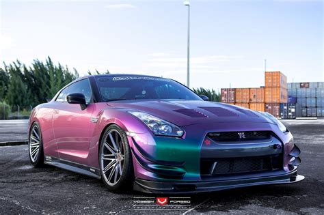 Vossen Wheels Nissan Gtr Cars Coupe Modified Wallpapers Hd