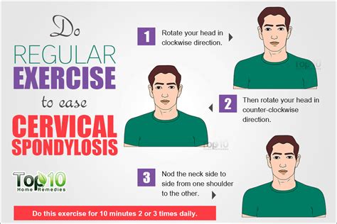 Neck Strengthening Exercises For Cervical Spondylosis Exercise Poster