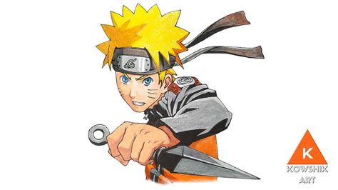 How To Draw And Color Naruto For Beginners Drawings Naruto Drawings