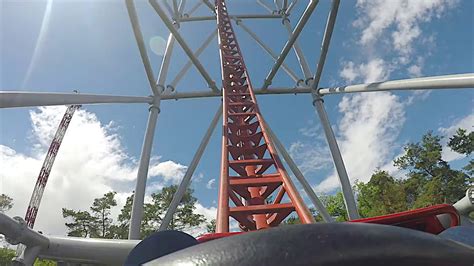 sky scream roller coaster pov holidaypark youtube