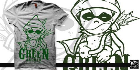 Green Archer T Shirt Design By Ianelli13 Mintees
