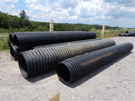 Corrugated Culverts Pipe Jm Wood Auction Company Inc
