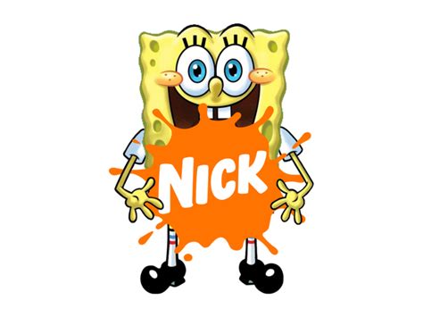Spongebob Holding The Nickelodeon Logo Remake By Carlosoof10 On Deviantart