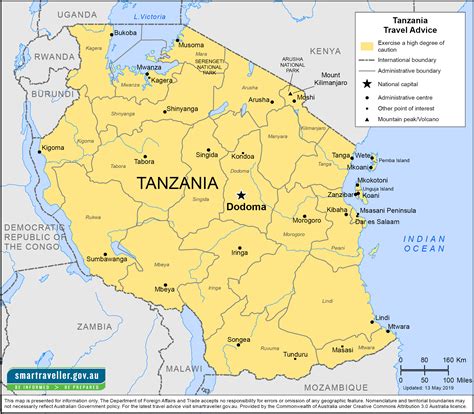 Tanzania Travel Advice And Safety Smartraveller