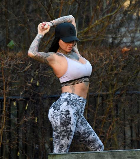 Jemma Lucy In Tights And Sports Bra GotCeleb