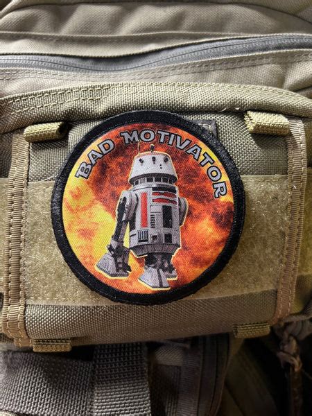 Bad Motivator Star Wars Morale Patch Custom Velcro Morale Patches