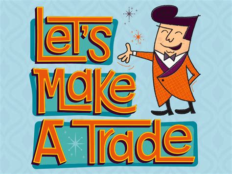 Let S Make A Trade By ME MO Design On Dribbble