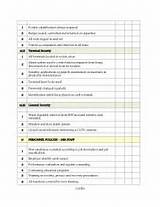 Building Security Audit Checklist Pictures