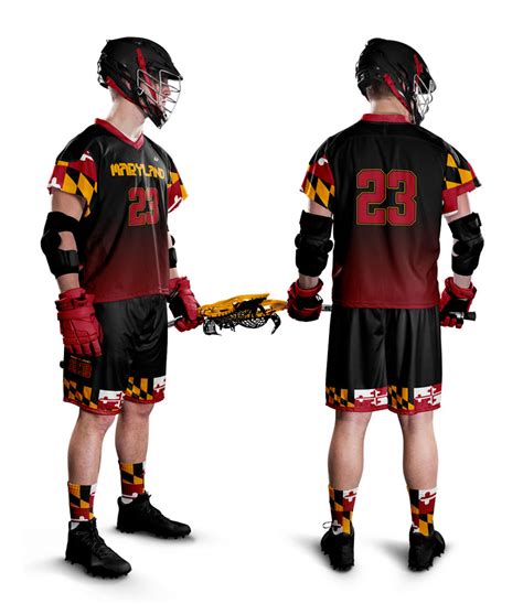 Custom Lacrosse Uniforms Sample Design D All Pro Team Sports