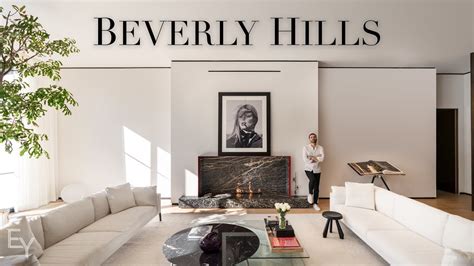 Inside A Sophisticated Beverly Hills Modern Mansion Youtube