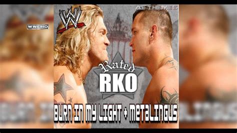 Wwe Metalingus Burn In My Light Rated Rko Theme Song Ae Arena