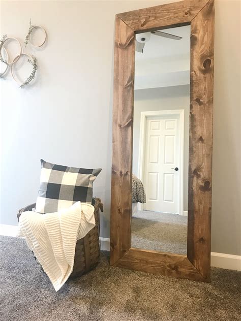 How To Build A Diy Wood Mirror Frame The Holtz House