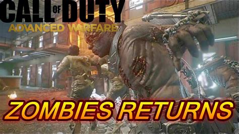 Call Of Duty Advanced Warfare Zombies Ghosts Ga Youtube