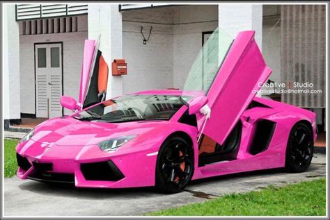 Lamborghini Aventador Girly Cars For Female Drivers Love Pink Cars ♥