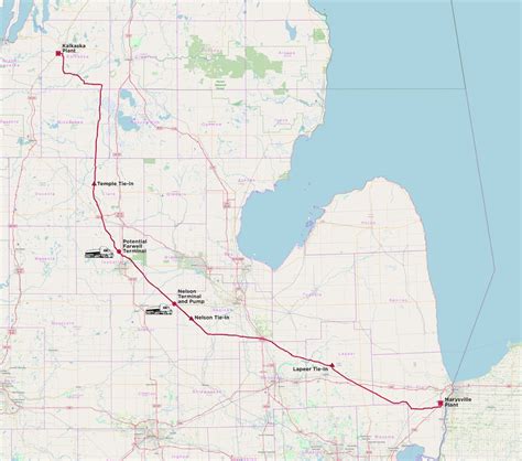 Converted Ethane Pipeline To Flow M U Propane Across Michigan