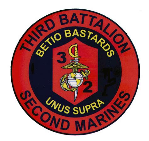 Official Logo 3rd Battalion 2nd Marine Regiment Nara And Dvids Public