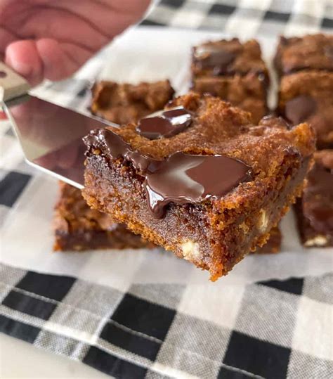 Keto Pumpkin Blondies Recipe Picky Palate Chewy Blondies Recipe