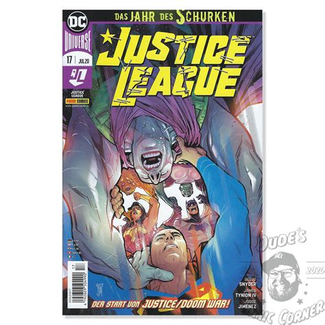Justice League 17 Comic Heft Panini Dc Universe Dudes Comic Corner
