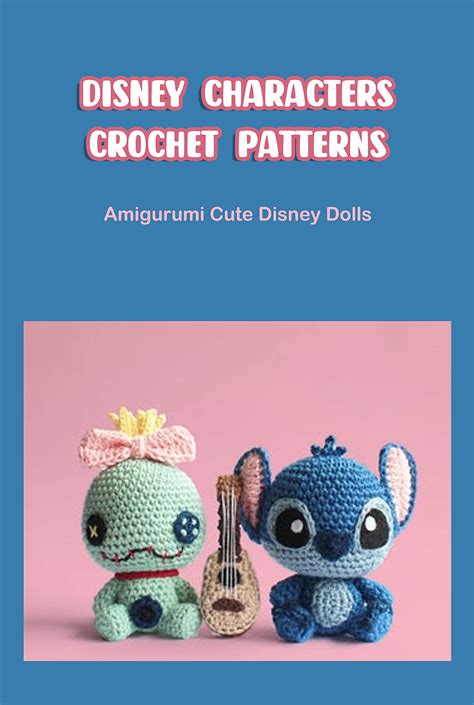 Disney Characters Crochet Patterns Amigurumi Cute Disney Dolls