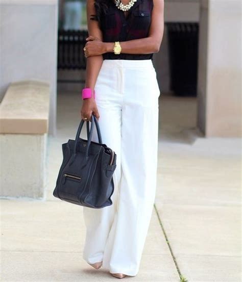 Inspiring White Linen Pants Outfits Ideas 38 Fashion White Linen