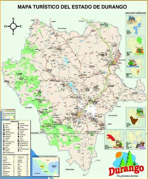 Mapa Del Estado De Durango Con Municipios Mapas Para Descargar E Vrogue