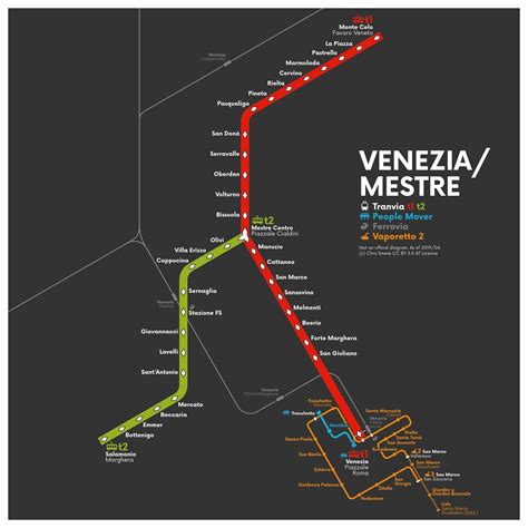 Venice Train Station Map Venezia Train Station Map Italy