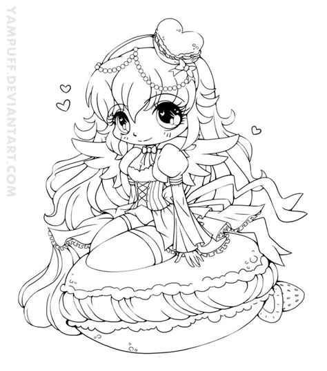 Yampuff Dessin Colorier Heure Du Th Chibi Coloring Pages Coloring The Best Porn Website