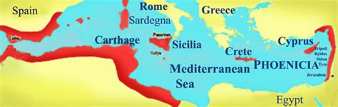 History Of Lebanon Phoenicians Greek Romans
