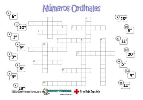 Números Ordinales 1 20 Ordinales Números Ordinales Numerales Ordinales