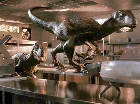 Jurassic Park Velociraptor Scene