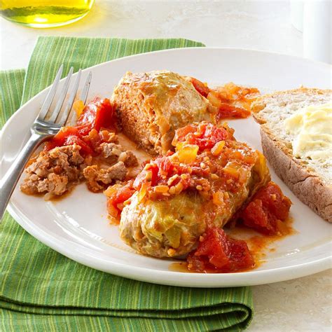 Classic Cabbage Rolls Recipe How To Make It Taste Of Home