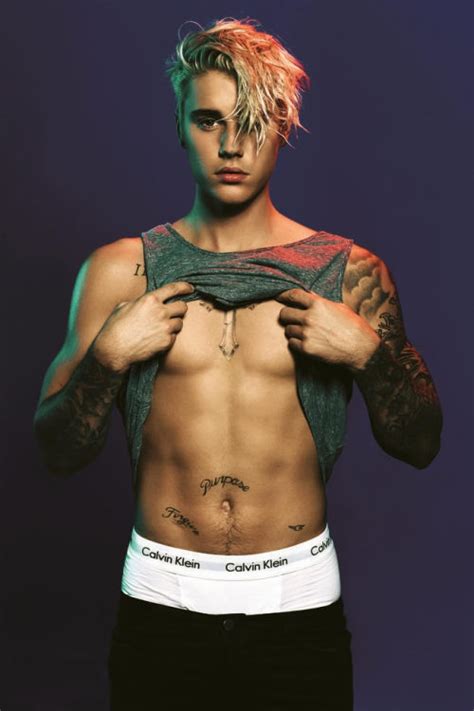 Justin Bieber Shirtless Photoshoot