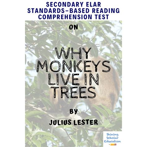 Why Monkeys Live In Trees Multiple Choice Reading Comprehension Quiz