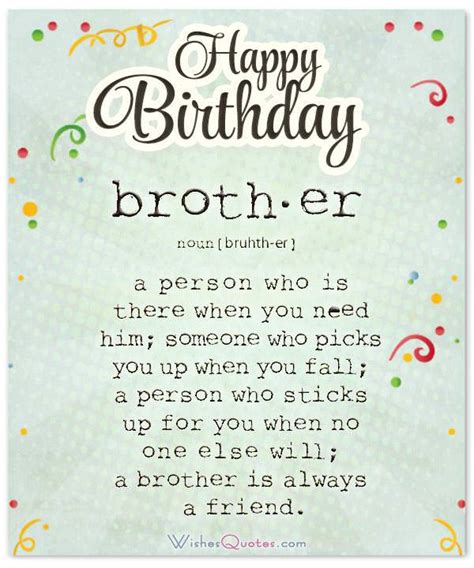 The Ultimate Guide To Writing Birthday Wishes For Brother