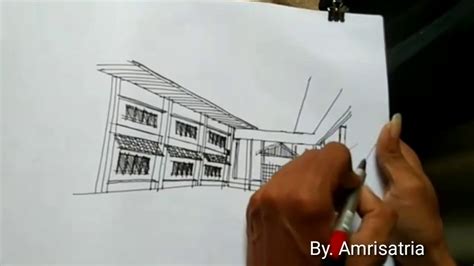 Mahasiswa Arsitektur Harus Tahu Teknik Dasar Dalam Sketsa Bangunan