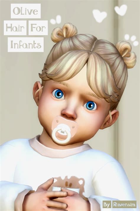 Sims4cc Sims 4 Infant Cc Sims 4 Infant Hair Sims 4 Cas Sims 2 Sims