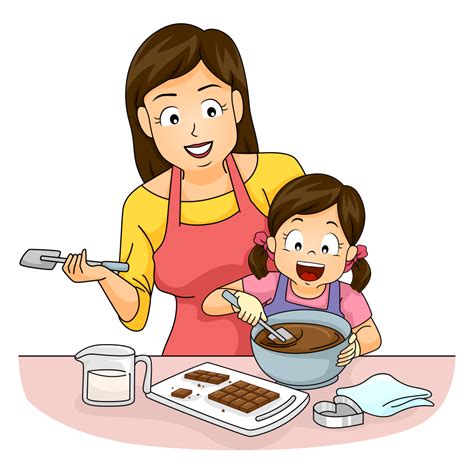 Mother clipart mother cooks food, Mother mother cooks food Transparent FREE for download on ...