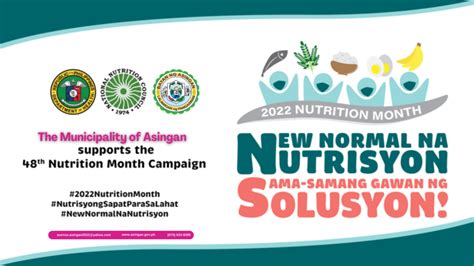 Nutrition Month Celebration 2022 Cooking Poster Making Contest Sali