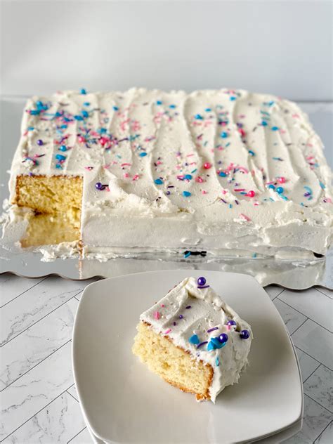 Homemade Vanilla Cake Just Like Grandma S It Is A Keeper