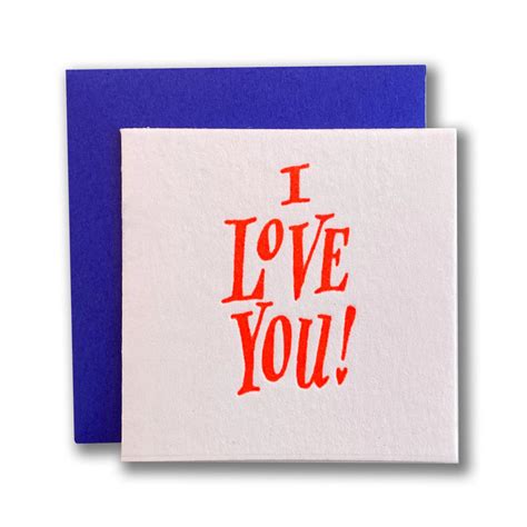 i love you tiny card ladyfingers letterpress outer layer