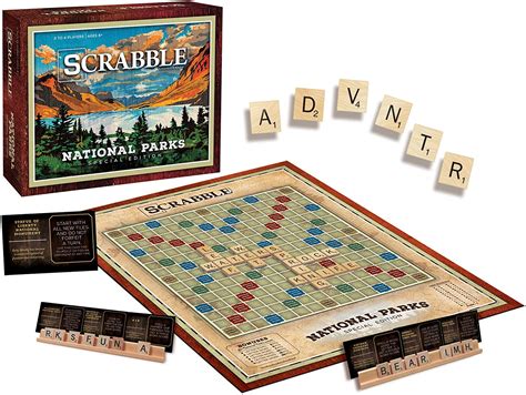 Buy Scrabble National Parks Official Scrabble Word Game With A