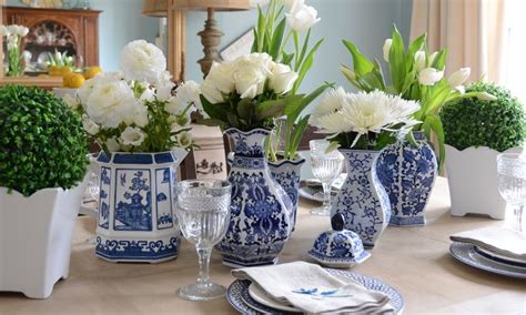 A Collection Of Blue And White Vases From Homegoods Make A Beautiful Blue And White Vase