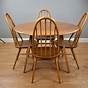 Elm Dining Table And Chairs