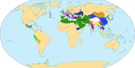 Mapa Del Mundo Con Capitales