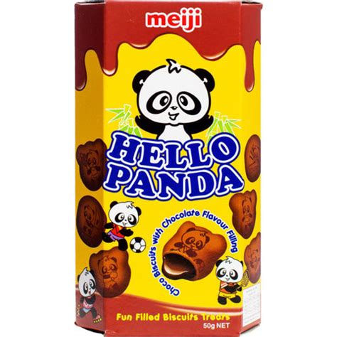 Meiji Hello Panda Double Chocolate 60g The American Candy Store
