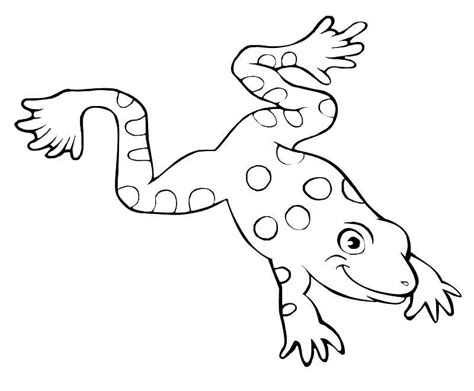 Jumping Frog Coloring Page 2019 Open Coloring Pages